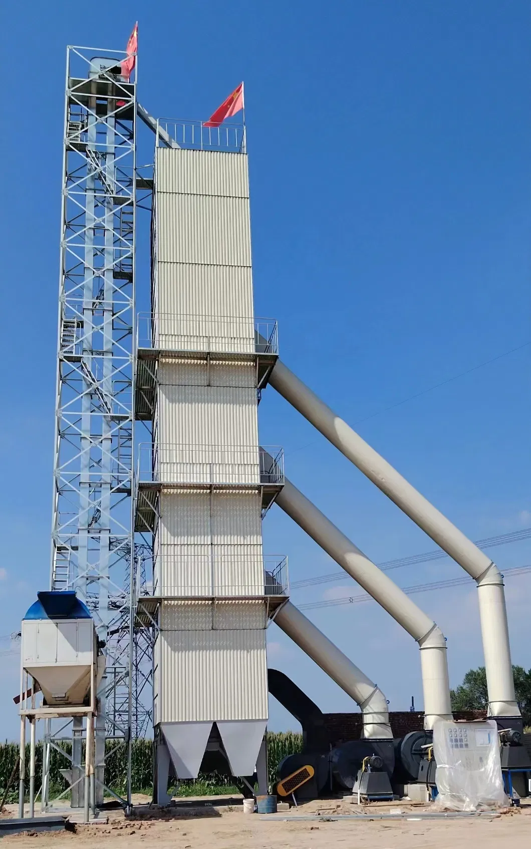5xh-500ton Grain Corn Paddy Wheat Maize Dryer Drying Machine
