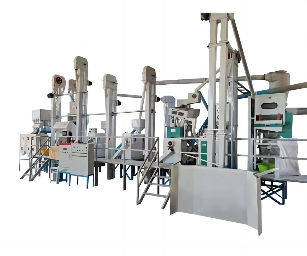 Hot Sale 15-20 Tons Per Day Complete Set Rice Mill Combine Rice Milling Machine