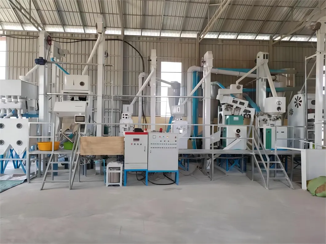 Hot Sale 15-20 Tons Per Day Complete Set Rice Mill Combine Rice Milling Machine