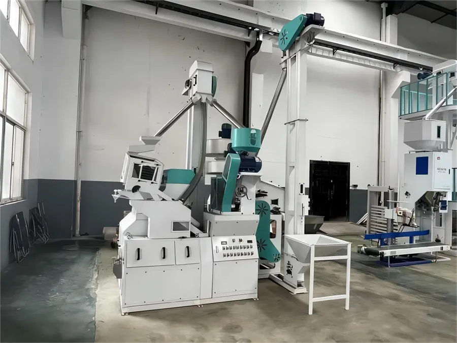 Hot Sale 15-20 Tons Per Day Complete Set Rice Mill Combine Rice Milling Machine